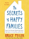 Cover image for The Secrets of Happy Families